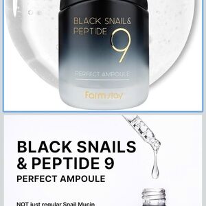 Farmstay Black Snails & Peptide 9 Perfect Ampoule